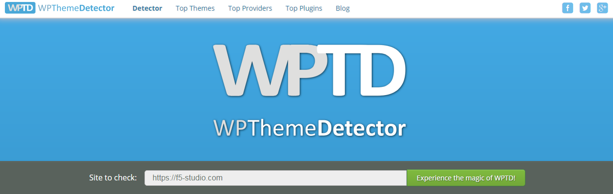 What WordPress theme is a site using (online service #2)