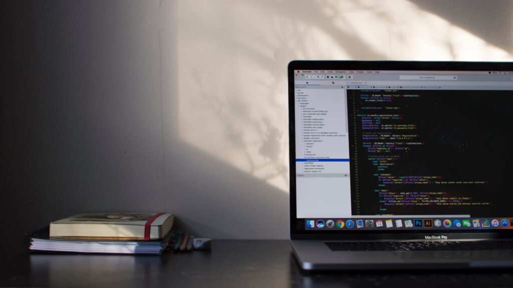 Laprop with programming code