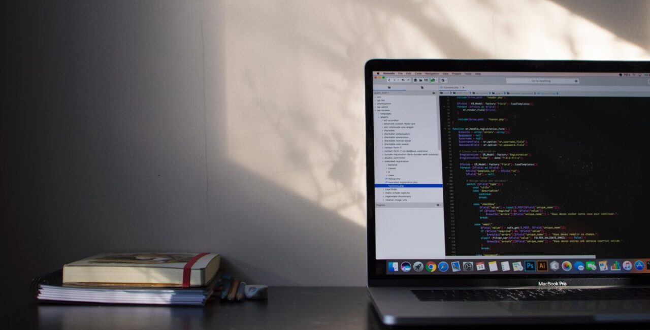 Laprop with programming code