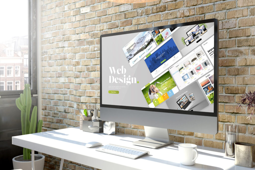 The concept of UI UX website design