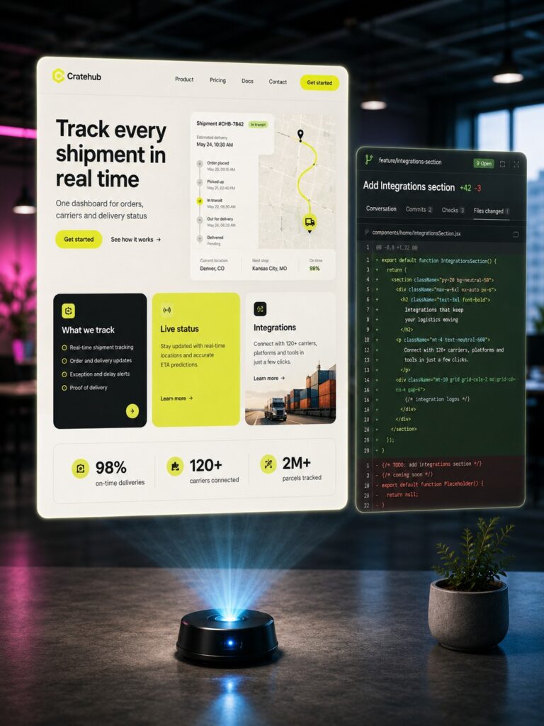 Дашборд startup-сайта с отслеживанием в реальном времени, автоматизацией и данными проверки продукта.